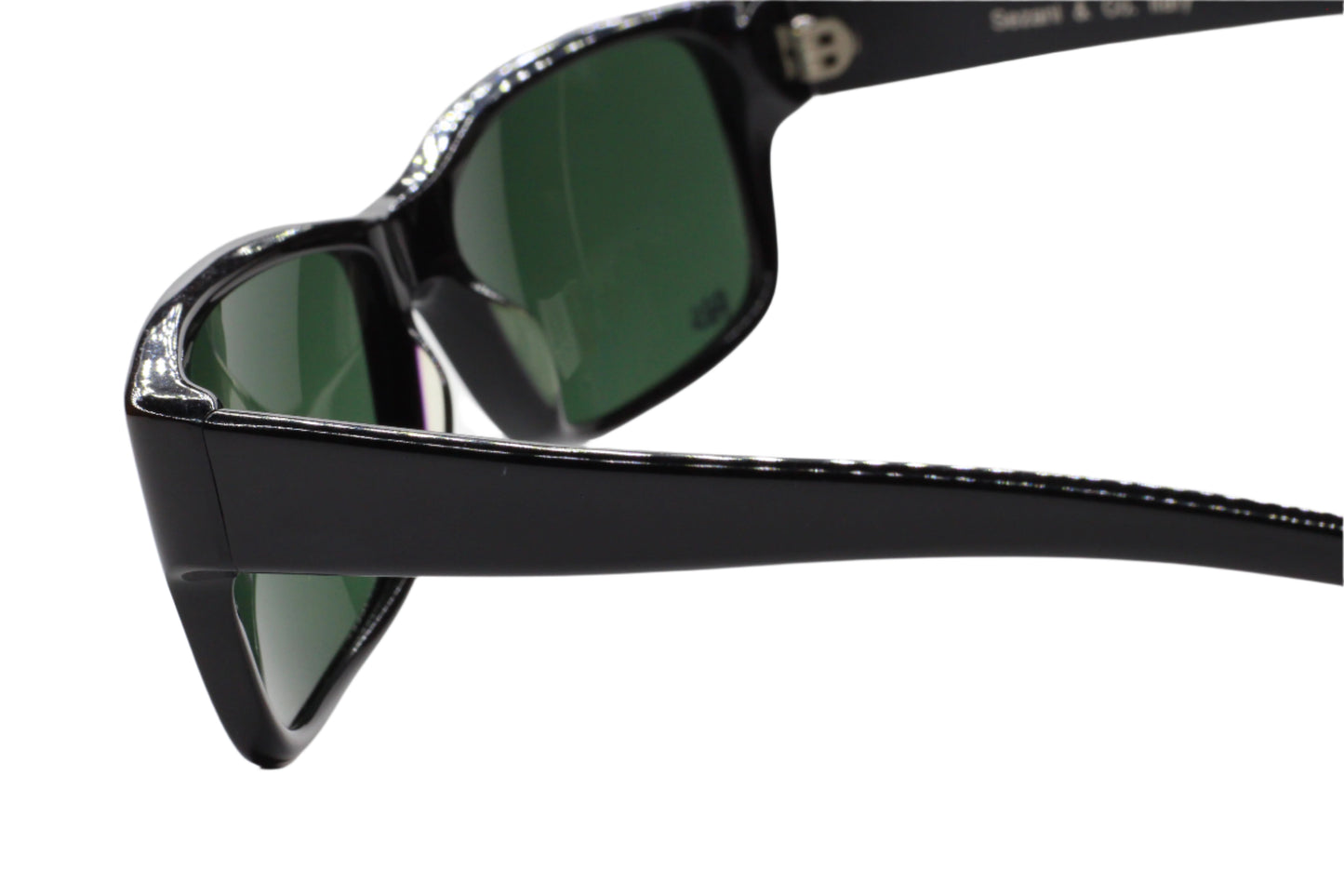 S&C Adriano Black Gradient Acetate Fashion Designer Italy Sunglasses