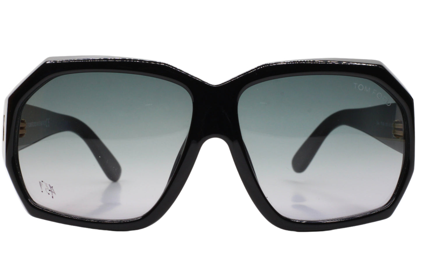 Tom Ford TF266 01B Elise Black Brown Luxury Italy Sunglasses -Wo