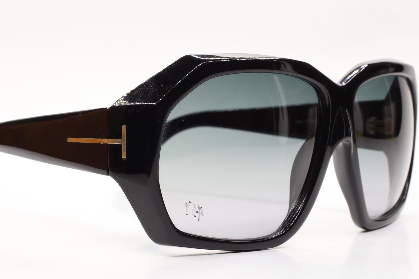 Tom Ford TF266 01B Elise Black Brown Luxury Italy Sunglasses -Wo