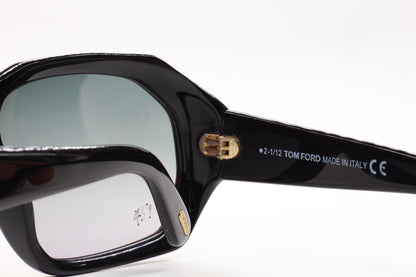 Tom Ford TF266 01B Elise Black Brown Luxury Italy Sunglasses -Wo