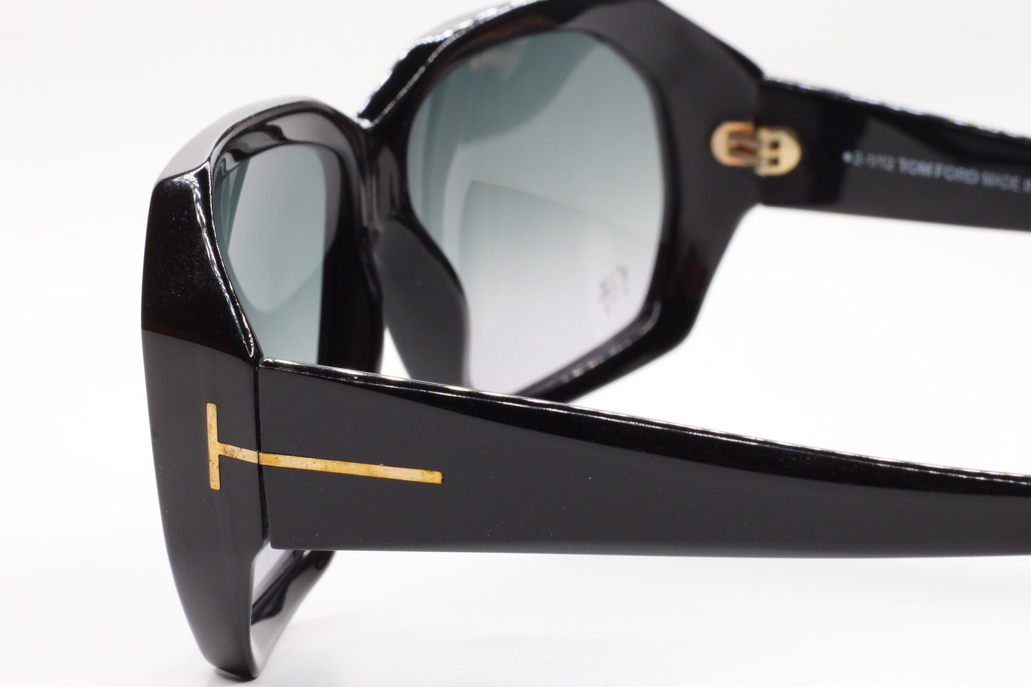 Tom Ford TF266 01B Elise Black Brown Luxury Italy Sunglasses -Wo