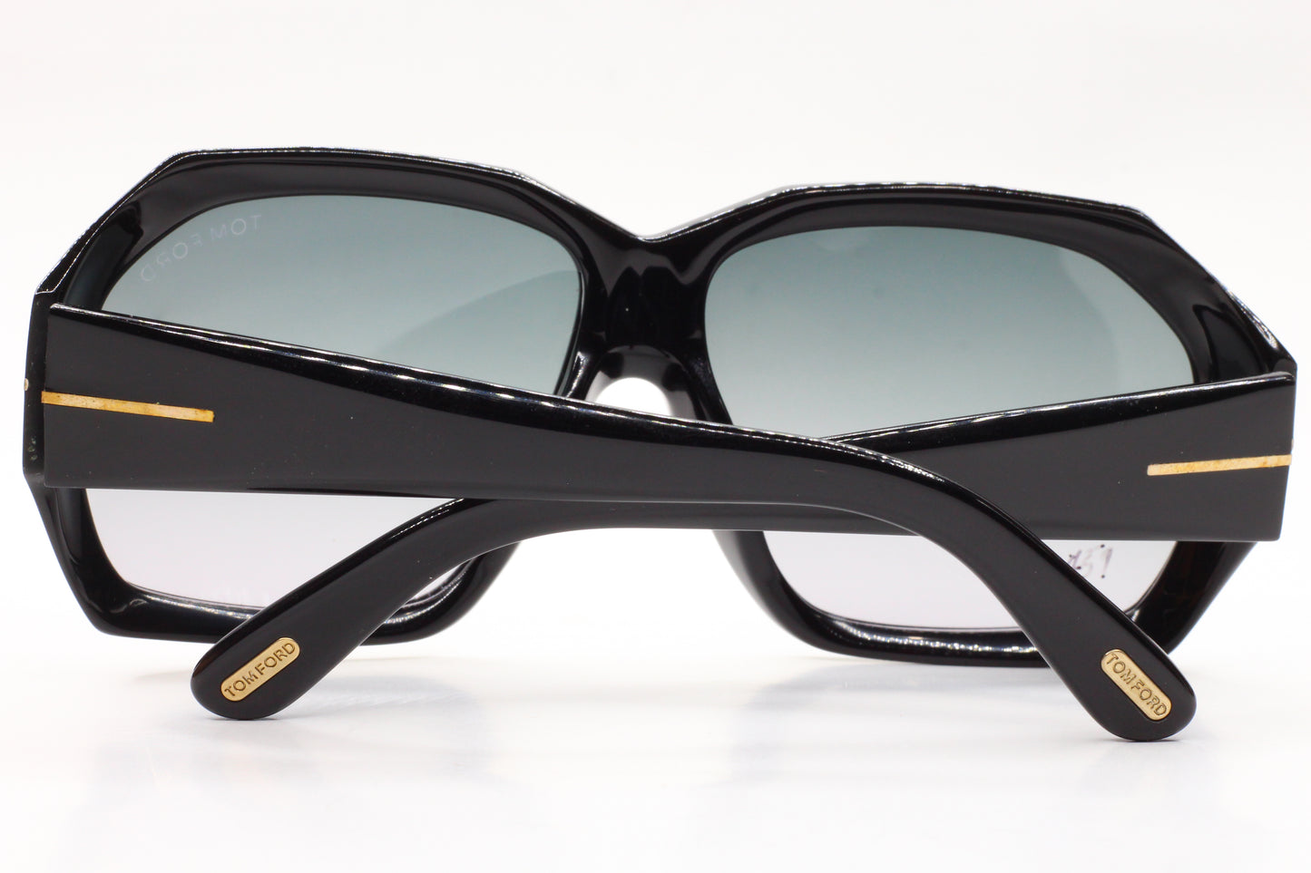 Tom Ford TF266 01B Elise Black Brown Luxury Italy Sunglasses -Wo
