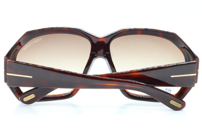 Tom Ford TF266 01B Elise Black Brown Luxury Italy Sunglasses -Wo