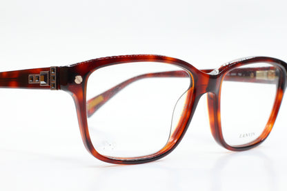 Lanvin VLN518S 09XW Havana Brown Designer Italy Eyeglasses -Wo