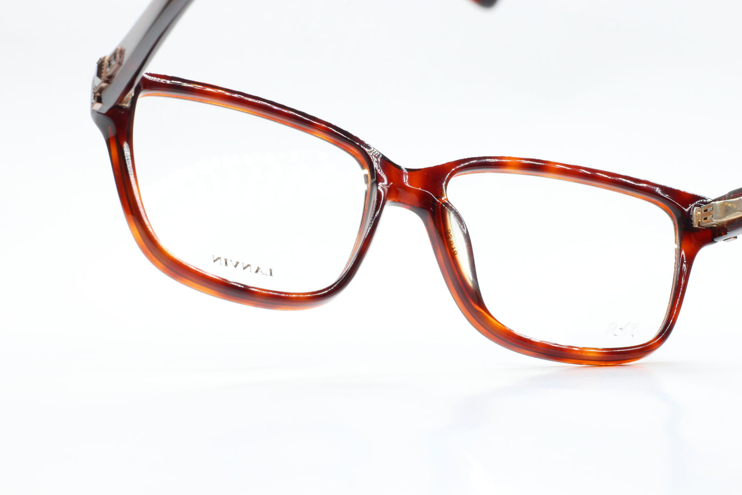 Lanvin VLN518S 09XW Havana Brown Designer Italy Eyeglasses -Wo