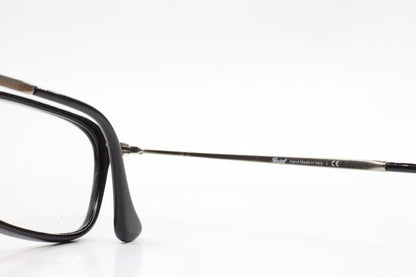 Persol PO3044V Black Brown Silver Metal Designer Luxury Italy Eyeglasses -Ma