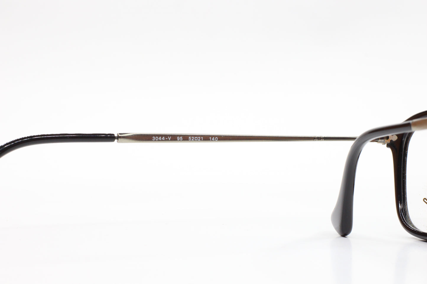Persol PO3044V Black Brown Silver Metal Designer Luxury Italy Eyeglasses -Ma