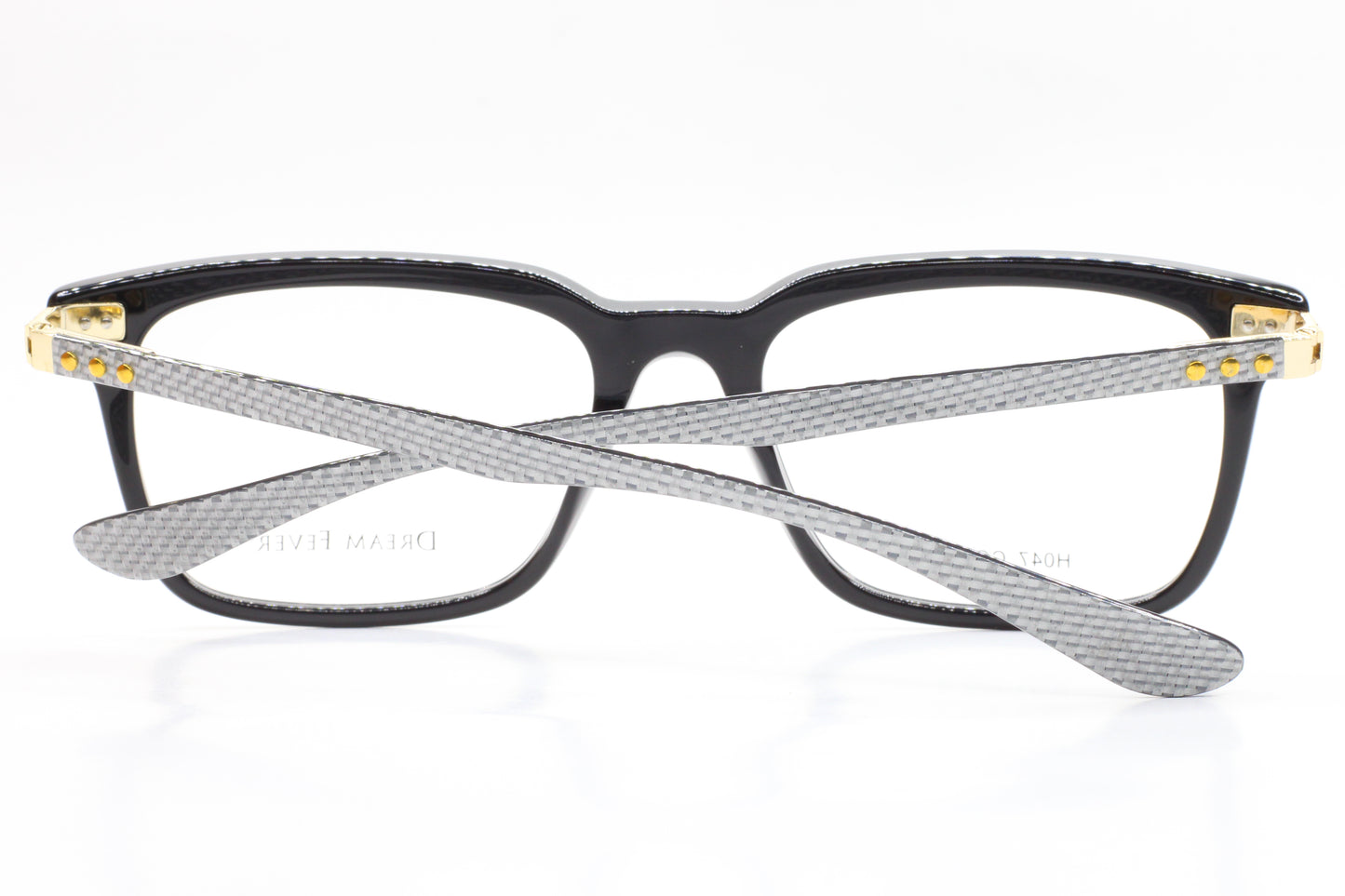 Dream Fever H047 Col. A Black Acetate Designer Italy Eyeglasses -Ma