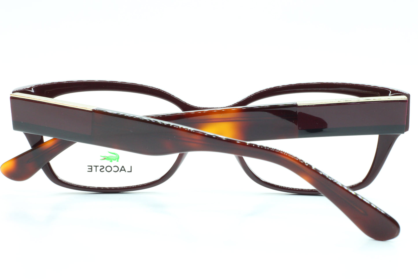 Lacoste L2907 603 Dark Red Acetate Designer Eyeglasses 53mm -Wo