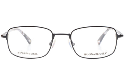Banana Republic eyeglasses with Stainless Steel material on a white background