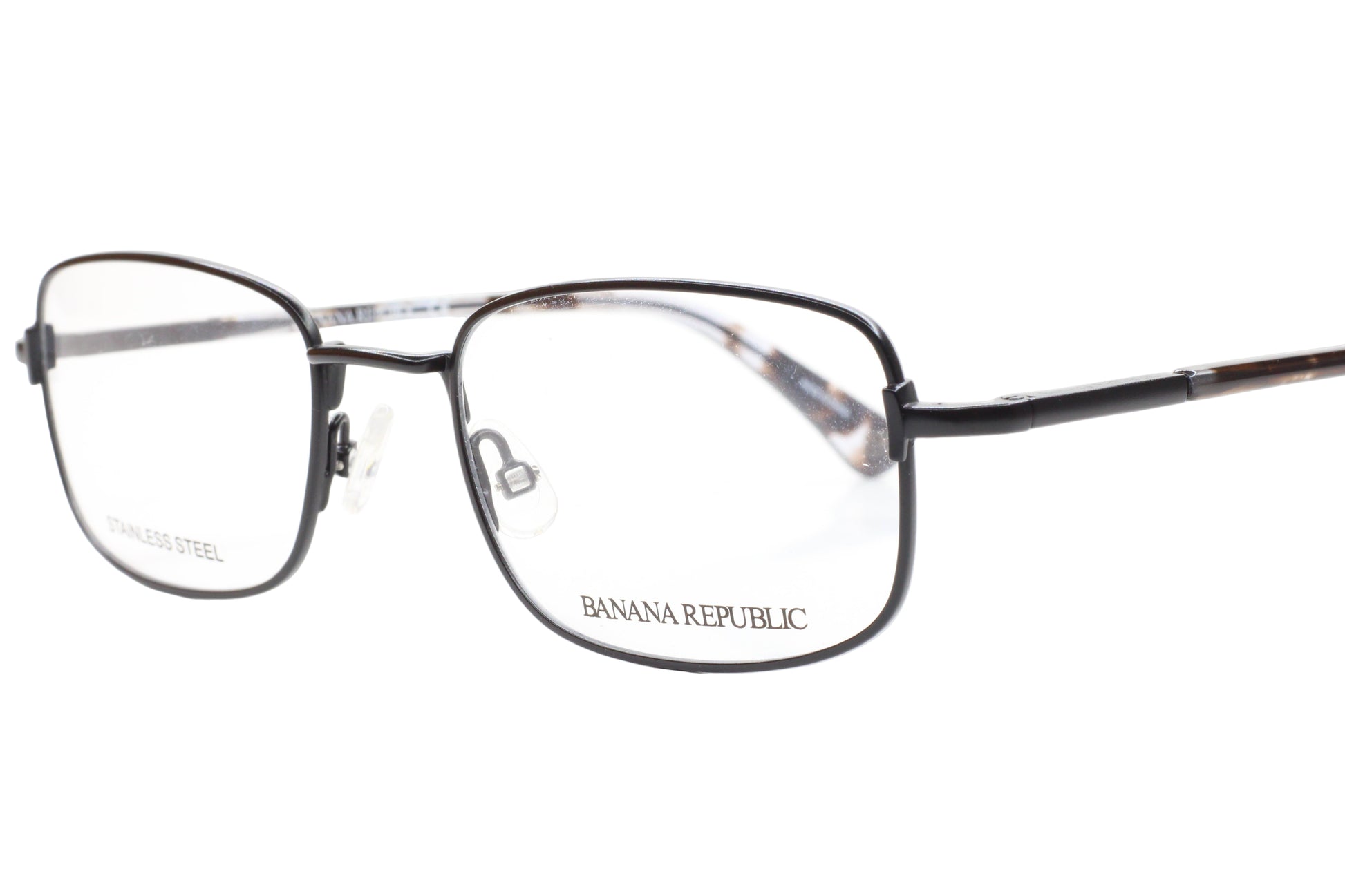 Banana Republic eyeglasses on a white background
