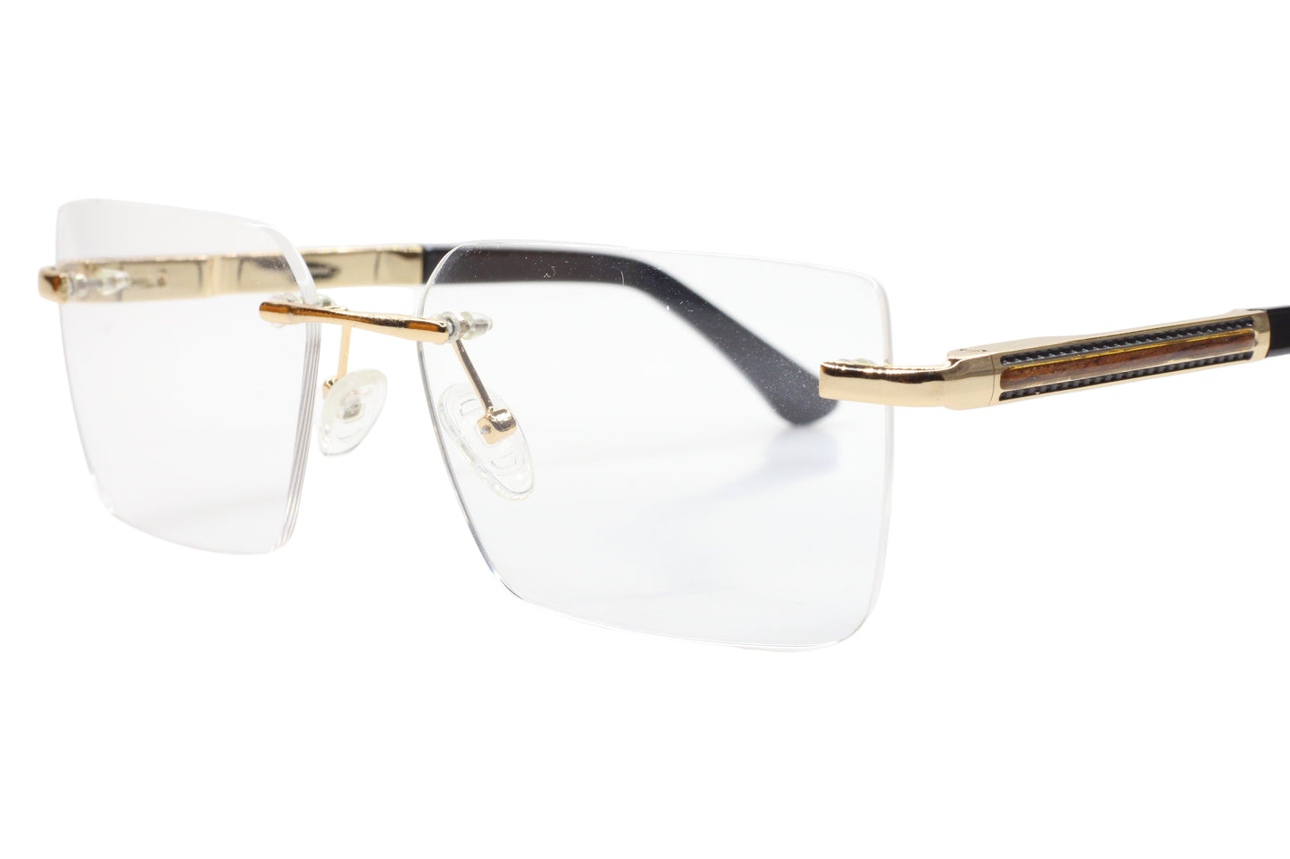 Myriad Eyewear ME25624 Gold Rimless Luxury Eyeglasses 58-18mm -Ma