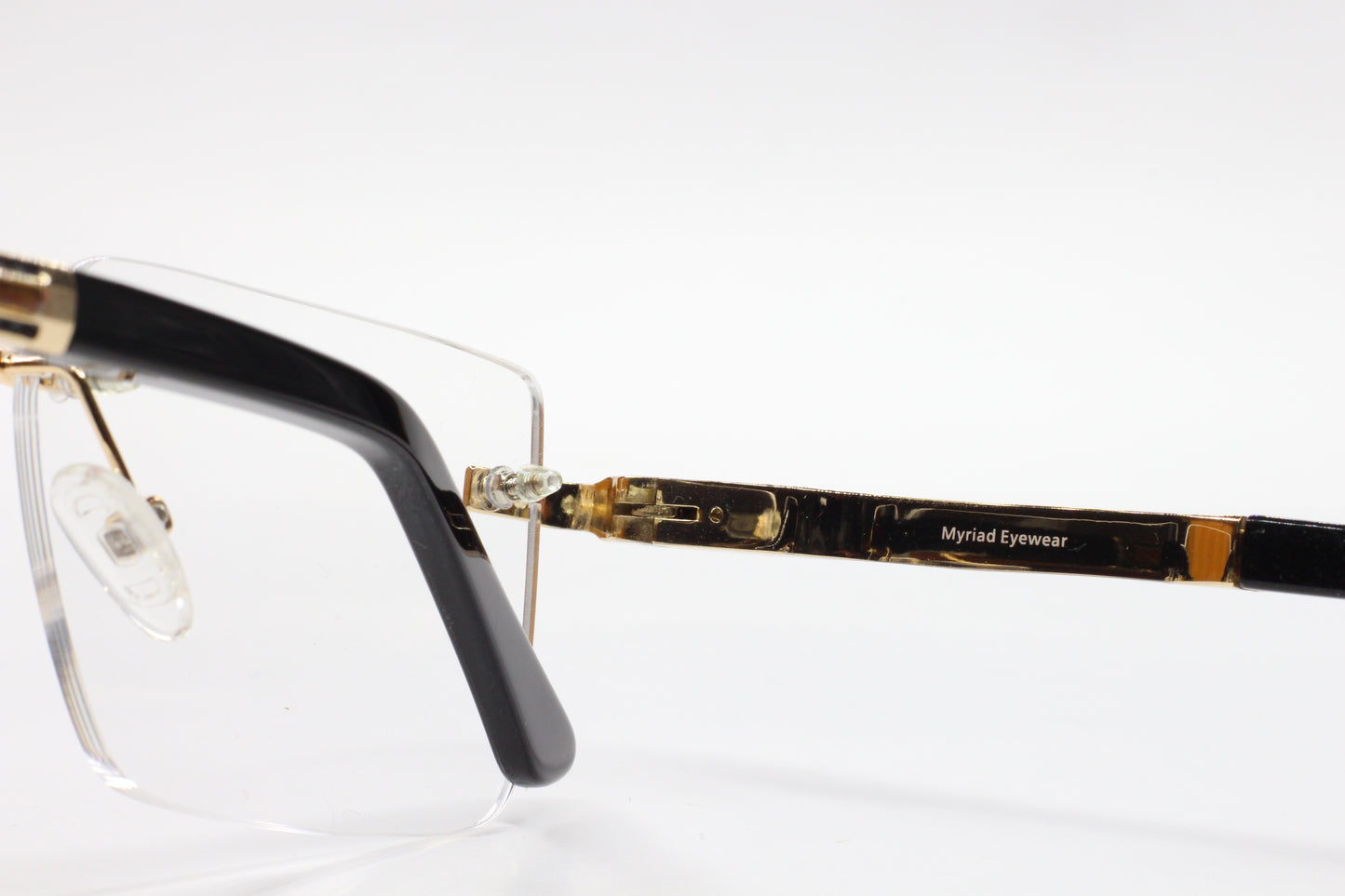 Myriad Eyewear ME25624 Gold Rimless Luxury Eyeglasses 58-18mm -Ma