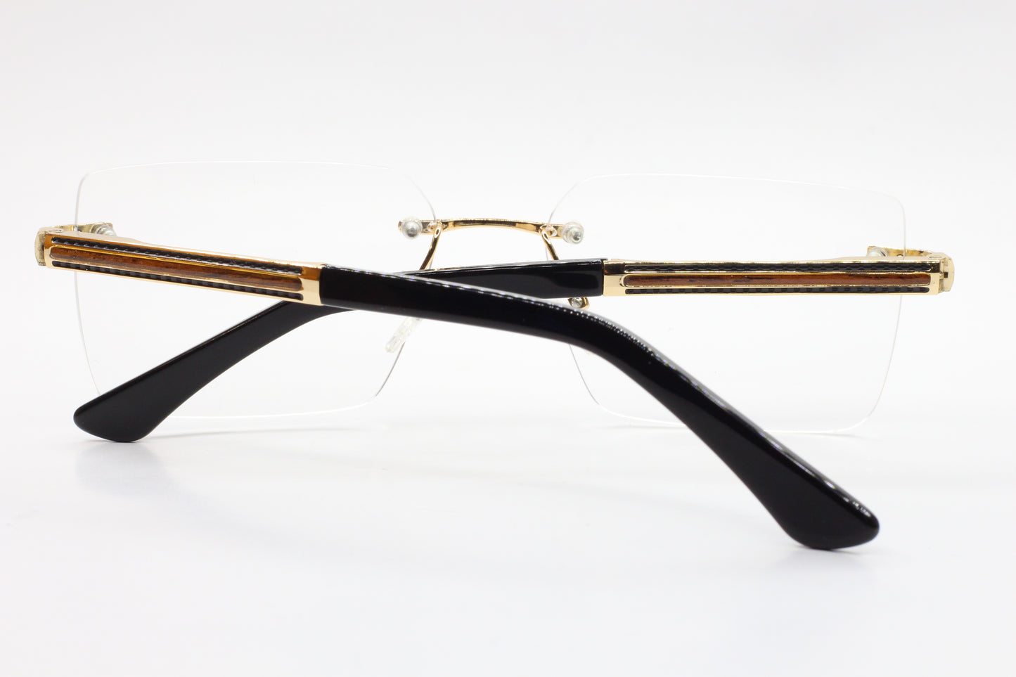 Myriad Eyewear ME25624 Gold Rimless Luxury Eyeglasses 58-18mm -Ma