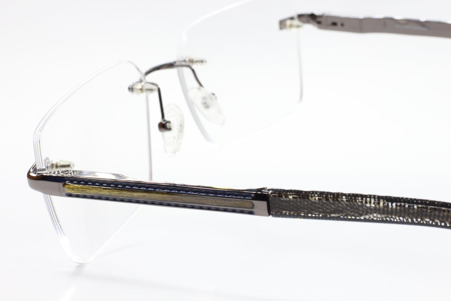 Myriad Eyewear ME25624 Gold Rimless Luxury Eyeglasses 58-18mm -Ma