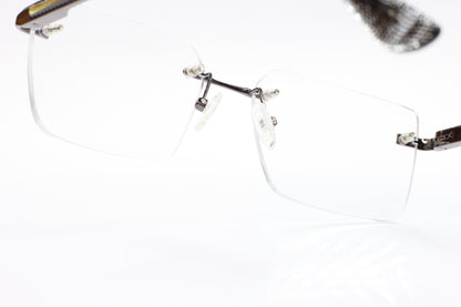 Myriad Eyewear ME25624 Gold Rimless Luxury Eyeglasses 58-18mm -Ma