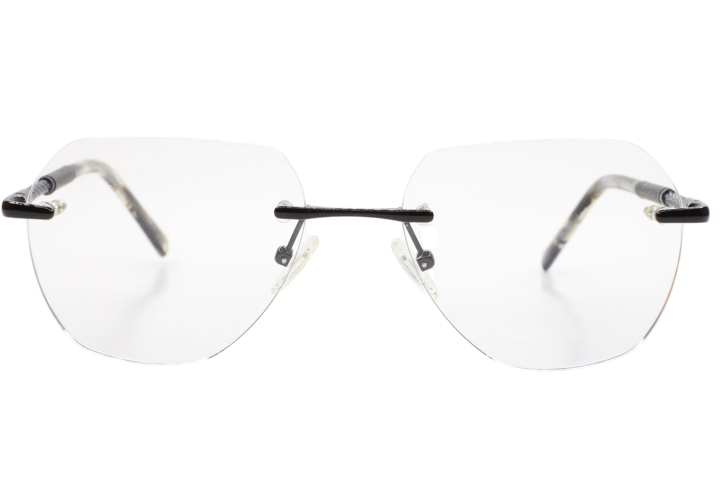 Myriad Eyewear ME25625 C4 Black Rimless Luxury Eyeglasses 55-17mm -Wo