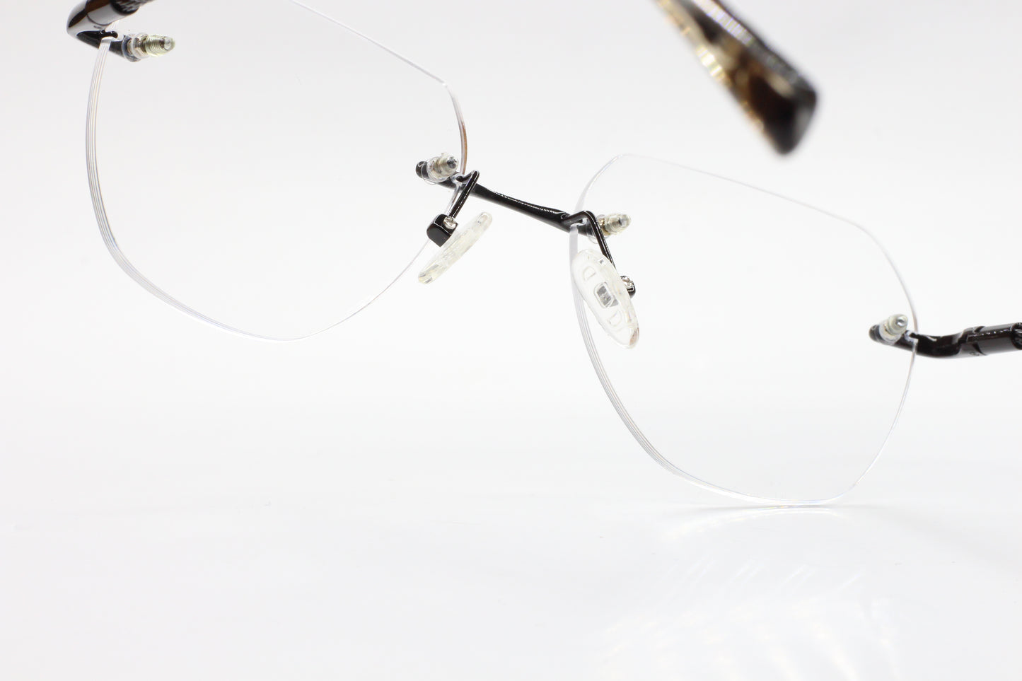 Myriad Eyewear ME25625 C4 Black Rimless Luxury Eyeglasses 55-17mm -Wo