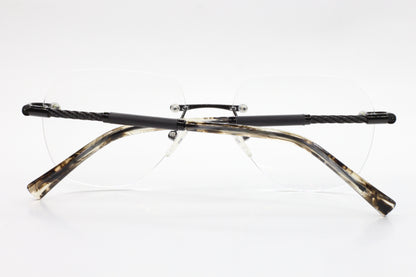 Myriad Eyewear ME25625 C4 Black Rimless Luxury Eyeglasses 55-17mm -Wo