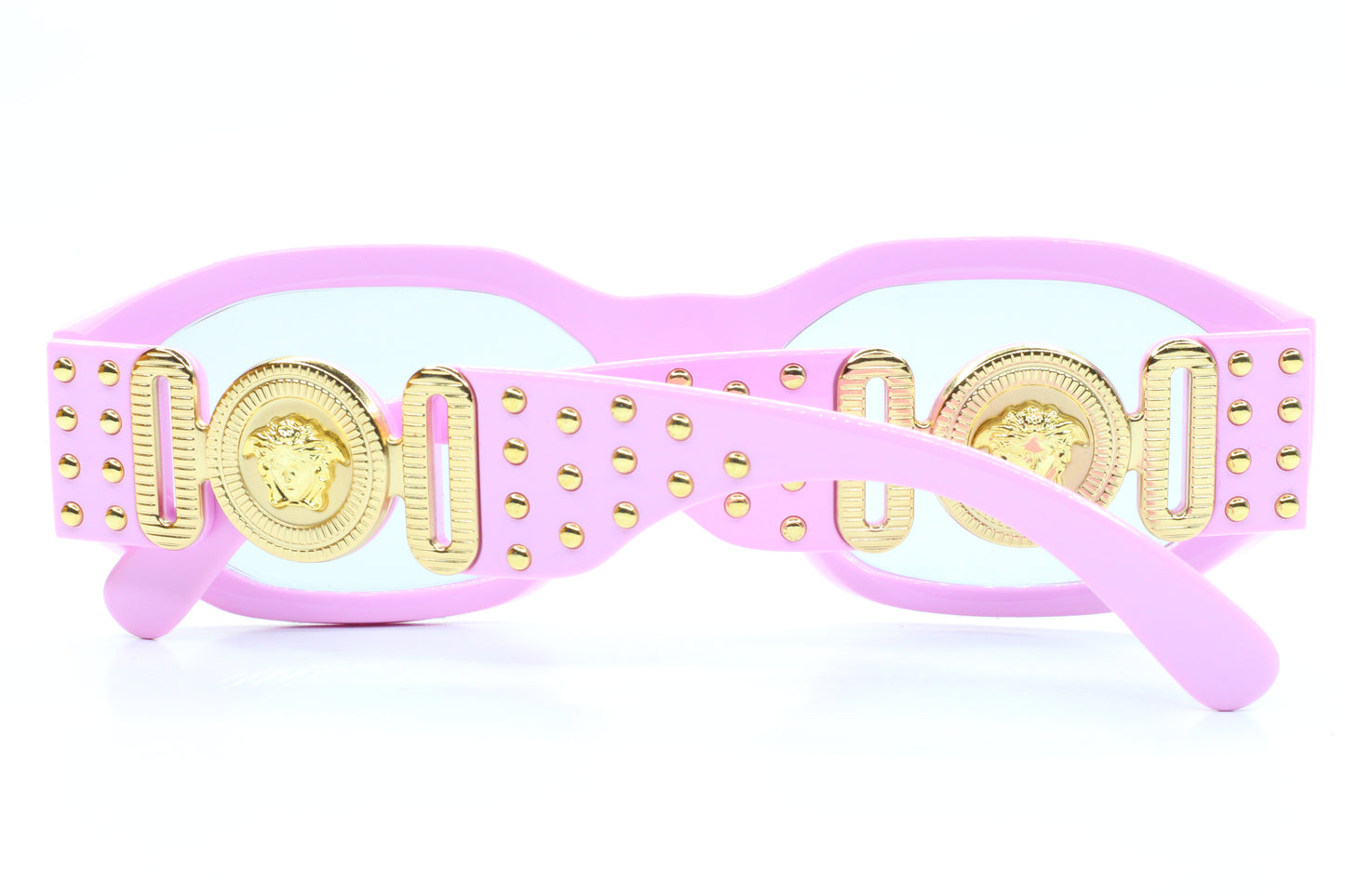 Versace VE4361 Pink Light Grey Medusa Biggie Sunglasses -Wo