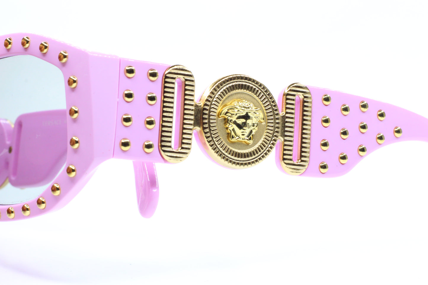 Versace VE4361 Pink Light Grey Medusa Biggie Sunglasses -Wo