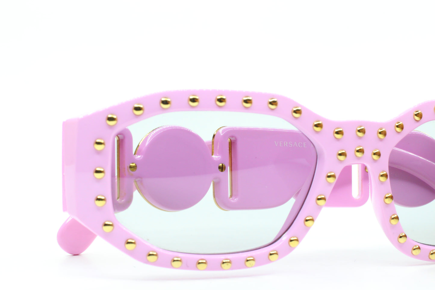 Versace VE4361 Pink Light Grey Medusa Biggie Sunglasses -Wo