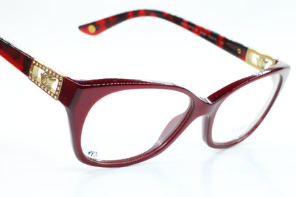 Versace VE3170B 5026 Anteojos con diamantes de imitación en oro rojo Habana - Wo