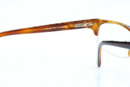 Tom Ford TF5122 005 Black Groove Brown Luxury Italy Eyeglasses -Ma