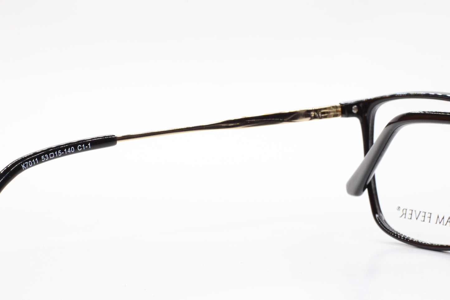 Dream Fever K7011 Black Gold Acetate Designer Italy Eyeglasses -Wo