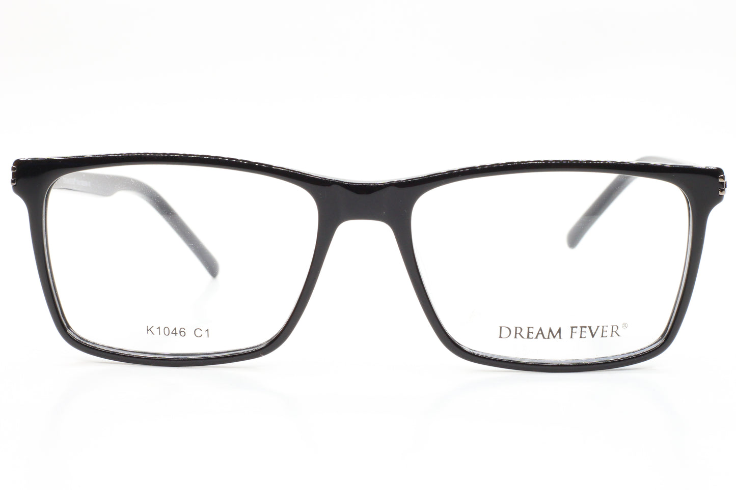 Dream Fever K1046 C1 Black Acetate Designer Italy Eyeglasses -Ma