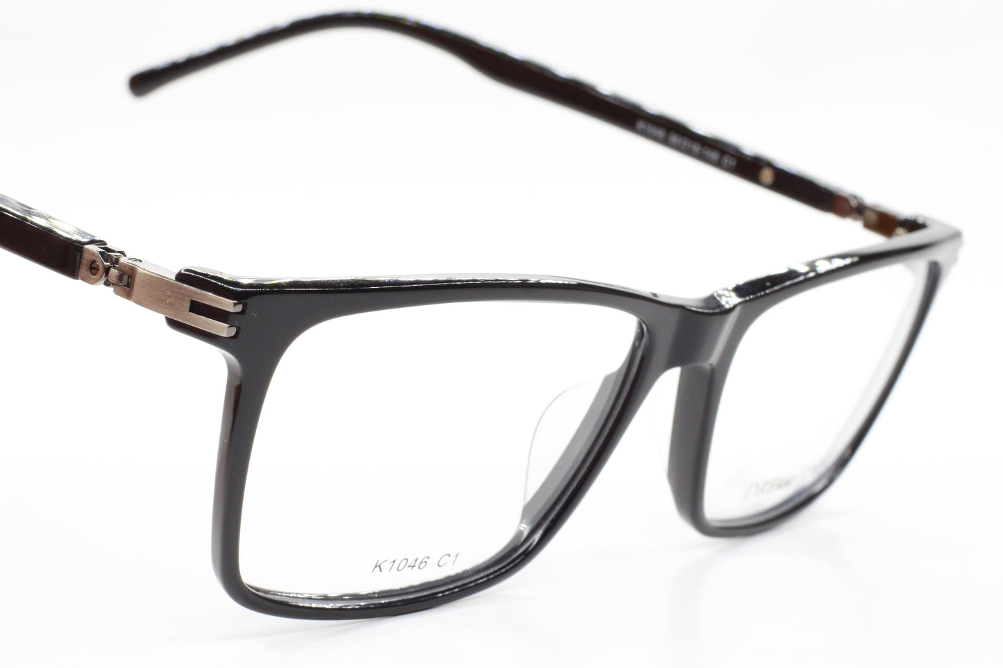 Dream Fever K1046 C1 Black Acetate Designer Italy Eyeglasses -Ma