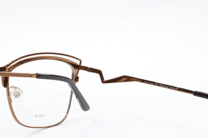 Dream Fever K59 Bronze Metal Designer Italy Eyeglasses 54mm -Wo