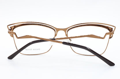 Dream Fever K59 Bronze Metal Designer Italy Eyeglasses 54mm -Wo
