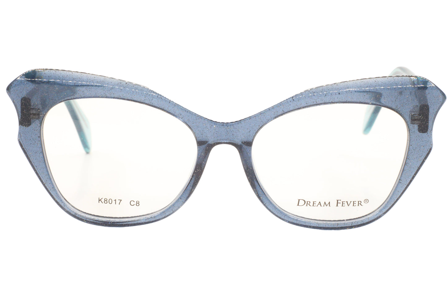 Dream Fever K8017 Aquamarine Acetate Designer Italy Eyeglasses -Wo