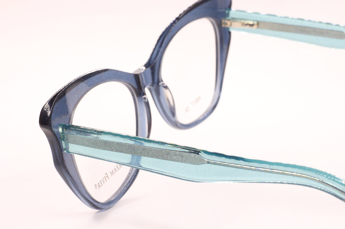 Dream Fever K8017 Aquamarine Acetate Designer Italy Eyeglasses -Wo