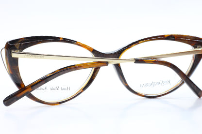 Yves Saint Laurent YSL6344 2SZ Brown Acetate Luxury Italy Eyeglasses -Wo