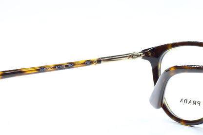 Prada VPR03O 2AU-101 Havana Brown Acetate Designer Italy Eyeglasses -Wo