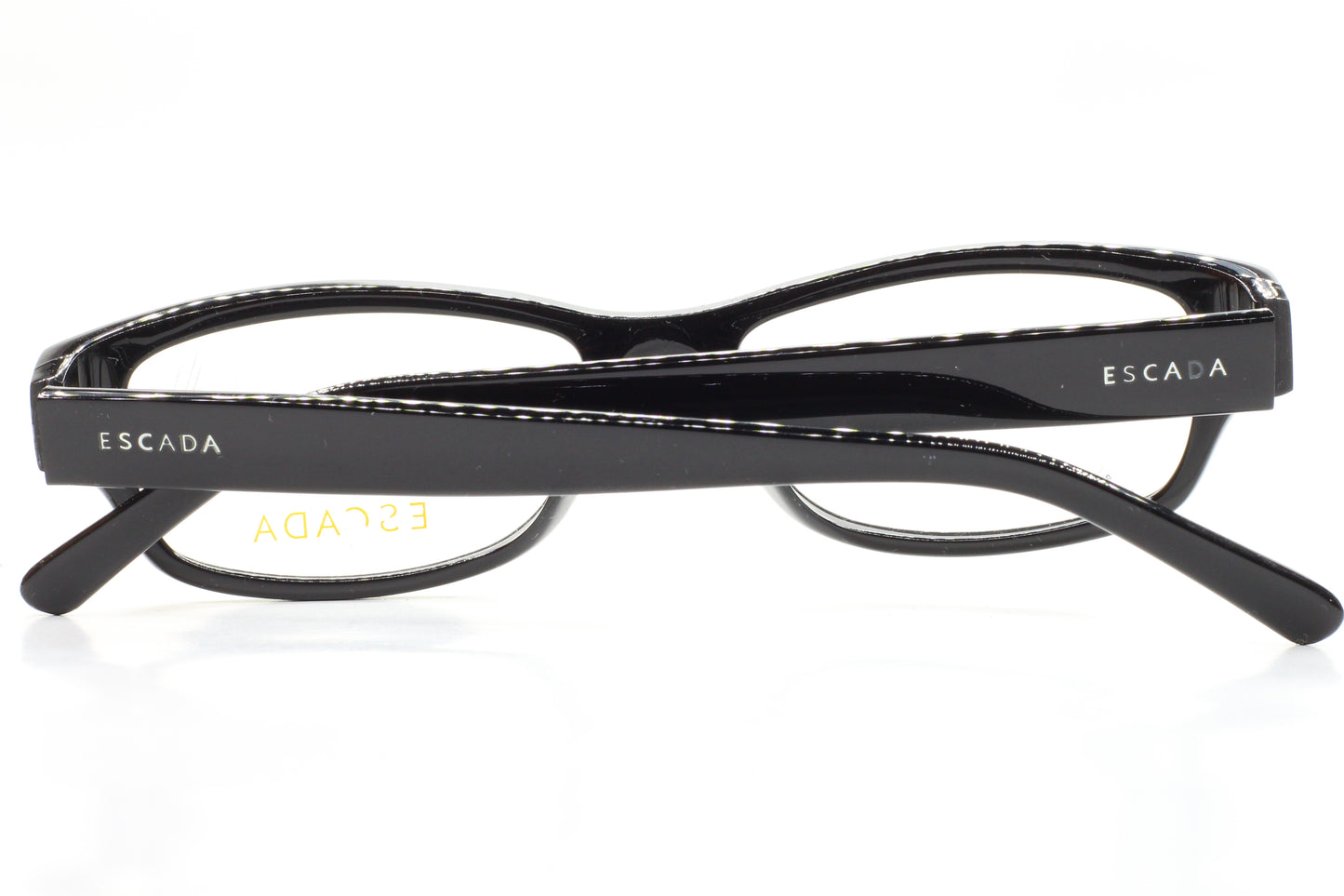 Escada VES205S 0700 Black Acetate Designer Italy Eyeglasses -Wo