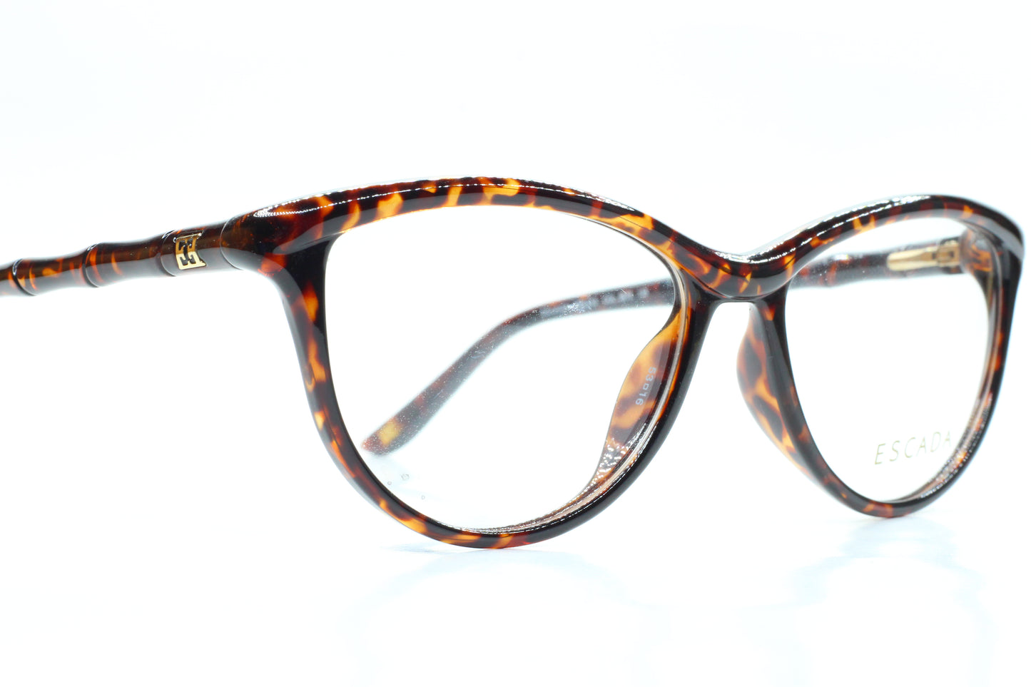 Escada VES210 0978 Brown Tortoise Acetate Designer Italy Eyeglasses -Wo