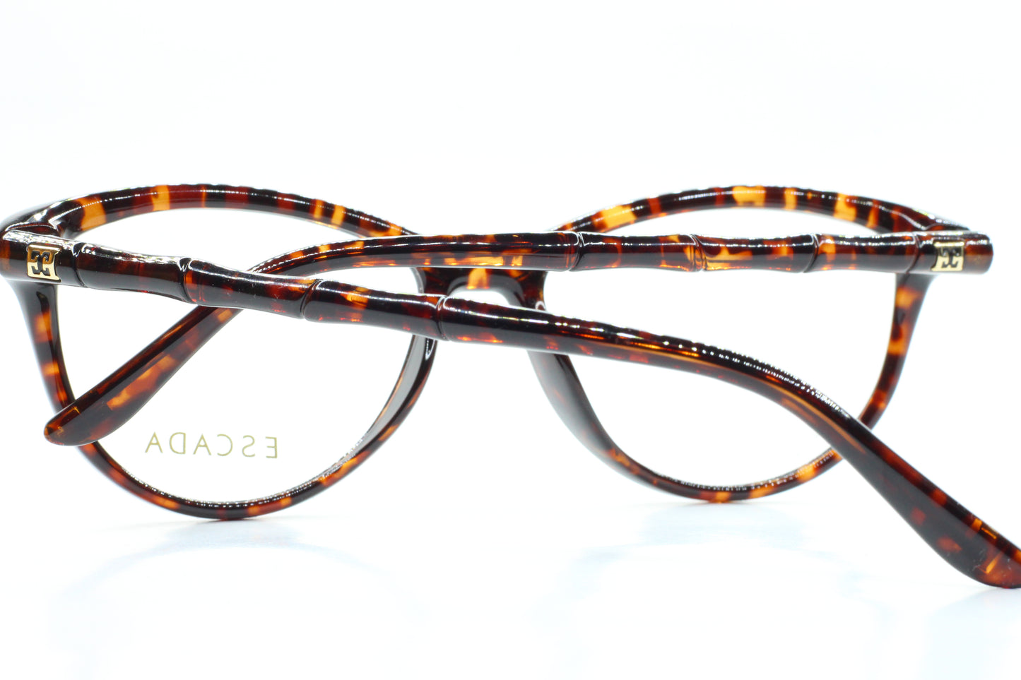 Escada VES210 0978 Brown Tortoise Acetate Designer Italy Eyeglasses -Wo