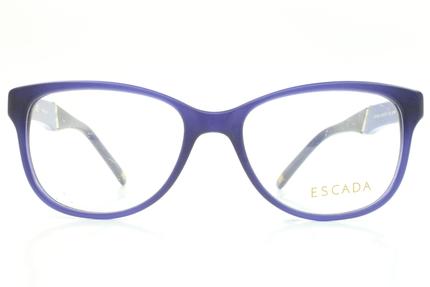 Escada VES217G 6SBM Blue Acetate Designer Italy Eyeglasses -Wo