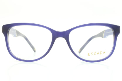 Escada VES217G 6SBM Blue Acetate Designer Italy Eyeglasses -Wo