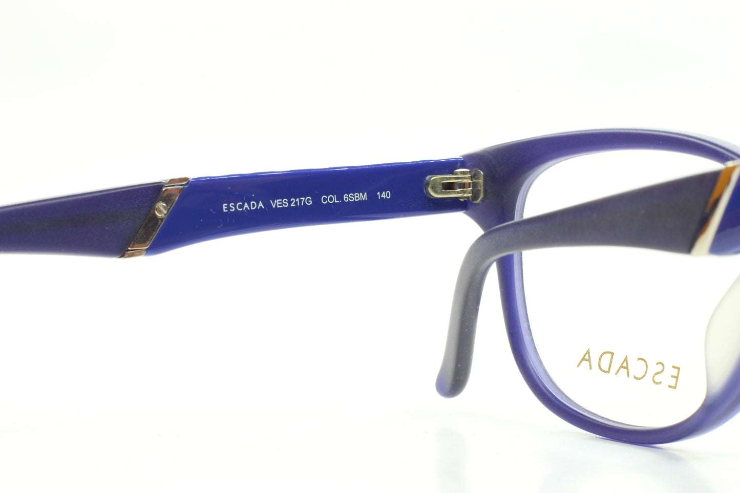 Escada VES217G 6SBM Blue Acetate Designer Italy Eyeglasses -Wo