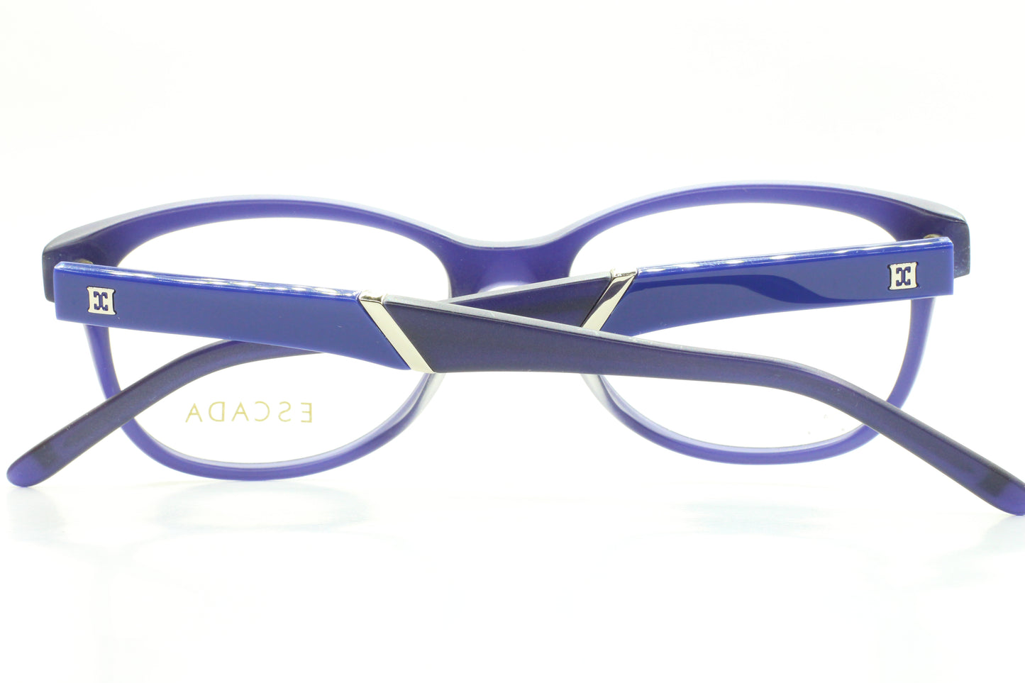 Escada VES217G 6SBM Blue Acetate Designer Italy Eyeglasses -Wo