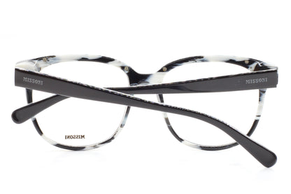 Missoni MI197-01 B21 Black Silver Acetate Designer Italy Eyeglasses -Wo