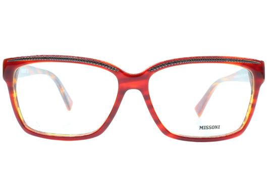 Missoni MI198-03 F19 Brown Acetate Designer Italy Eyeglasses -Wo