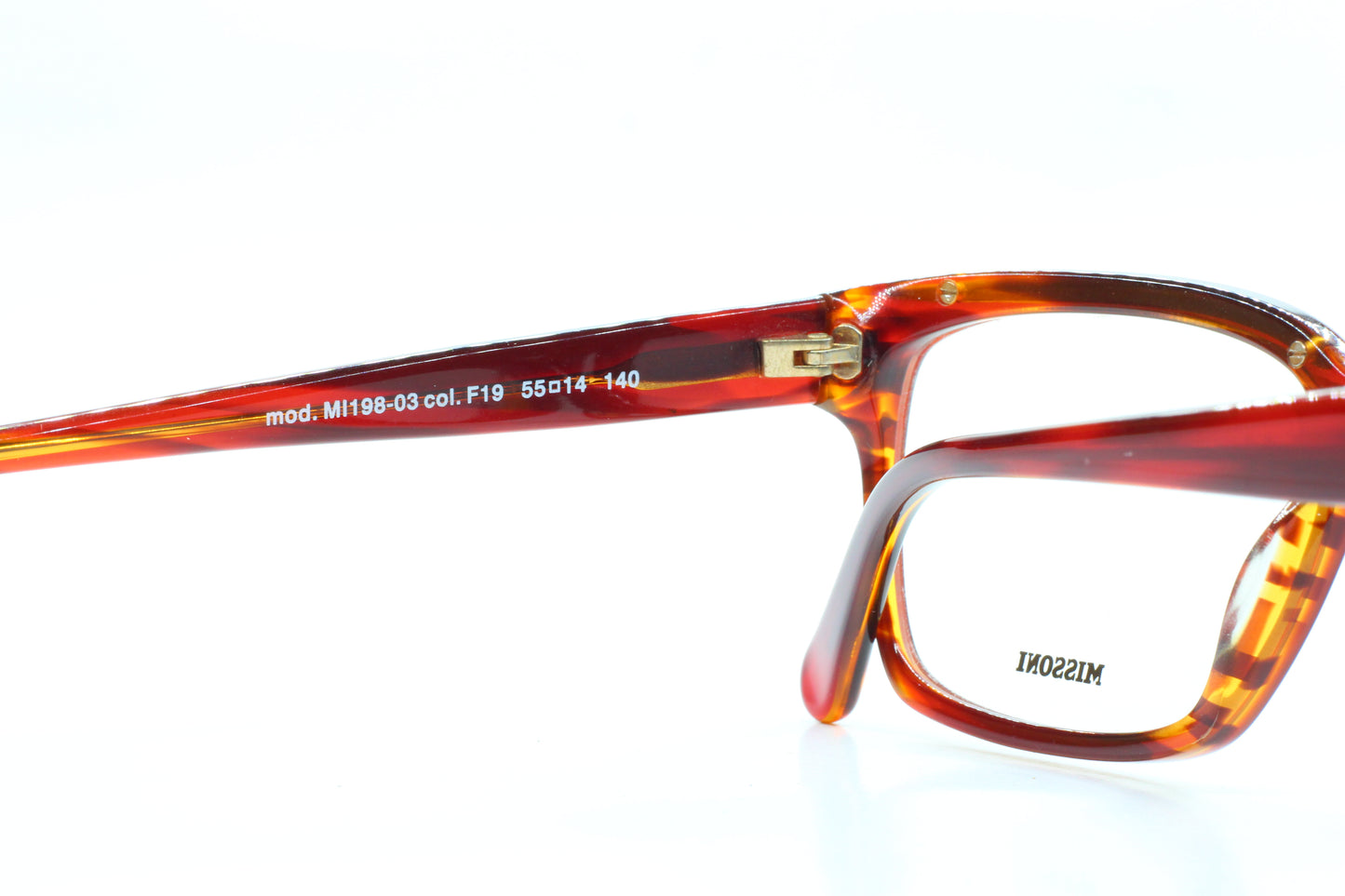 Missoni MI198-03 F19 Brown Acetate Designer Italy Eyeglasses -Wo