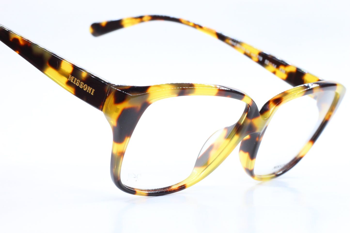 Missoni MI199-04 719 Havana Brown Acetate Designer Italy Eyeglasses -Wo