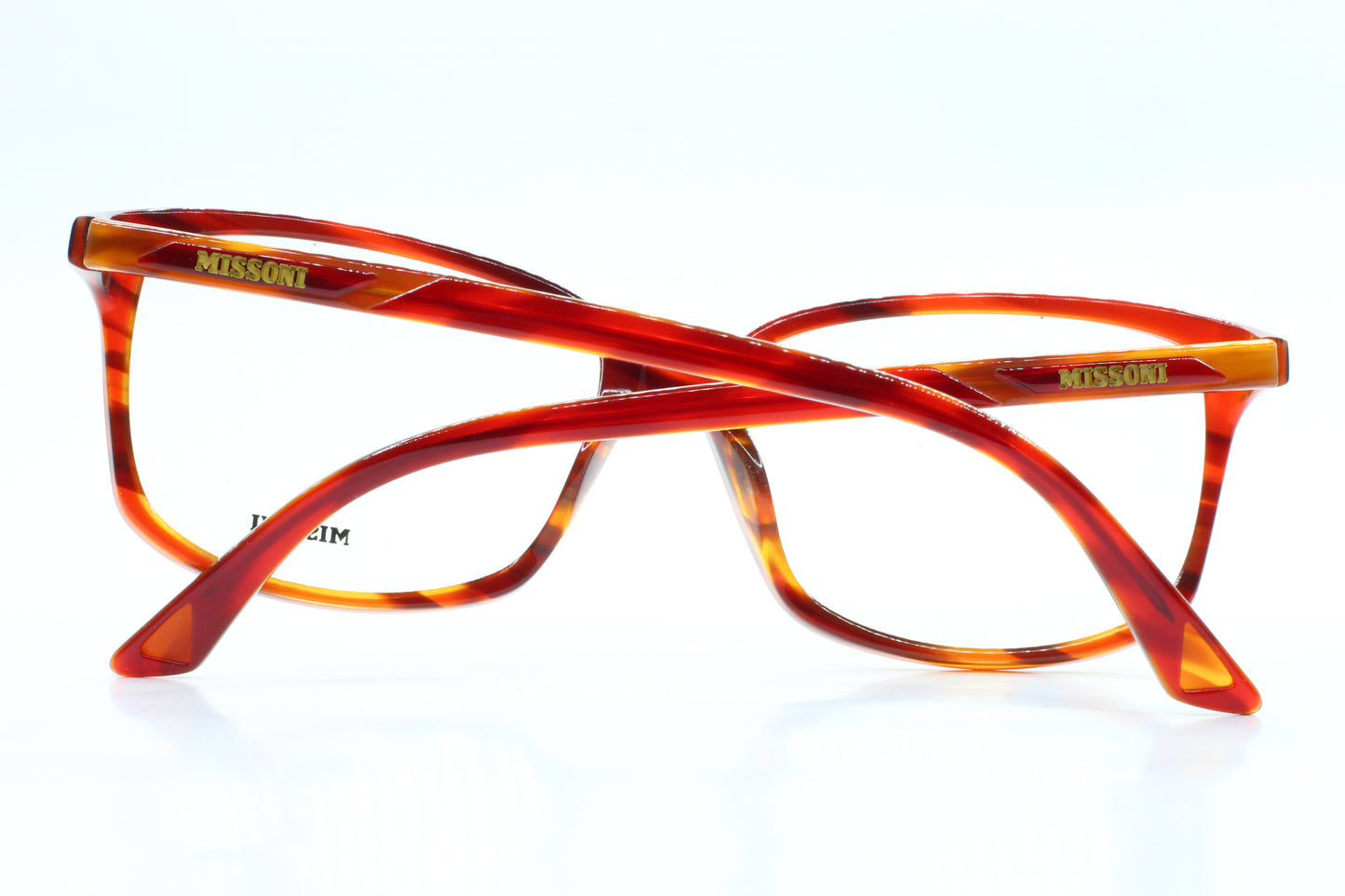 Missoni MI211-04 Dark Brown Amber Acetate Designer Luxury Italy Eyeglasses -Wo