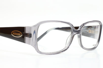 Missoni MI17301 Crystal Gray Acetate Designer Italy Eyeglasses -Wo